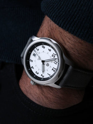 Tuxedo White on Wrist Tuxedo White - Companion